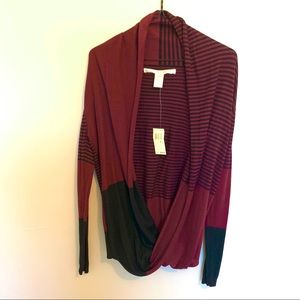 Max Studio drape lightweight sweater